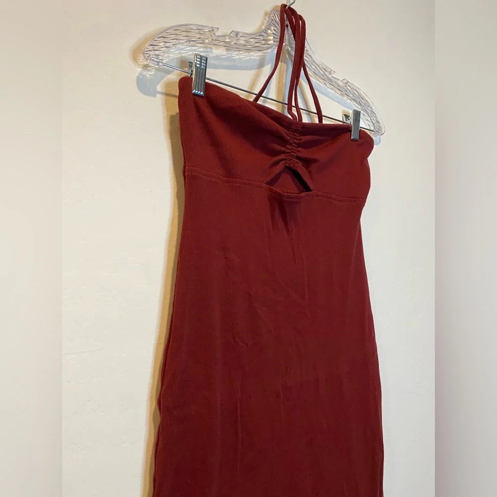 Open Edit Ribbed Dress - Picture 2 of 6